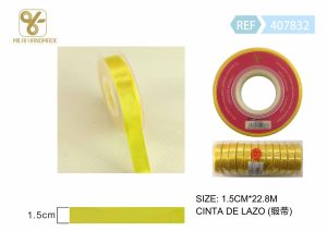 CINTA DE REGALO 1,5 CM X 22,8 M