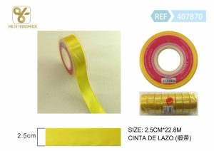 CINTA DE REGALO 2,5 CM X 22,8 M