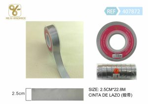 CINTA DE REGALO 2,5 CM X 22,8 M