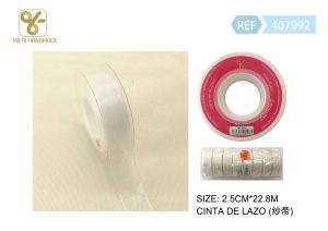 CINTA DE REGALO 2,5 CM X 22,8 M
