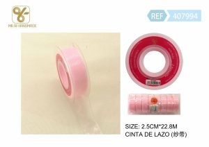 CINTA DE REGALO 2,5 CM X 22,8 M