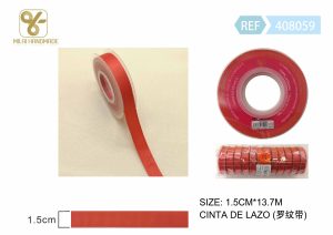 CINTA DE REGALO 1,5 CM X 13,7 M