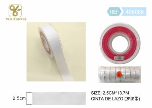 CINTA DE REGALO 2,5 CM X 13,7 M