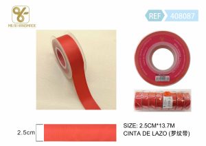 CINTA DE REGALO 2,5 CM X 13,7 M