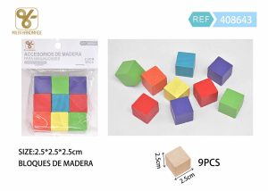 ACCESORIOS DE MADERA PARA MANUALIDADES 2,5 CM