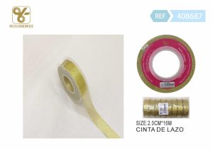 CINTA DE REGALO 2 CM X 16 M