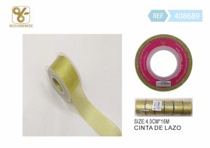CINTA DE REGALO 4 CM X 16 M