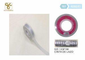 CINTA DE REGALO 1,5 CM X 6,5 M