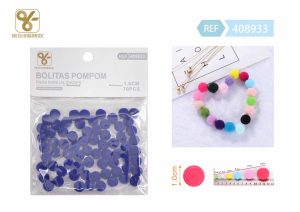 BOLITAS POMPOM 1 CM