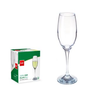 COPA ZAR FLUTE 18 CL 6 UNIDADES