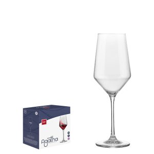 COPA DE VINO AGATHA 40 CL 6 UNIDADES