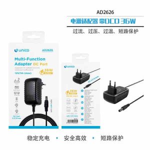 Adaptador de corriente continua de 36 W