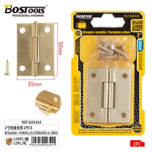 BISAGRA + TORNILLO 2"