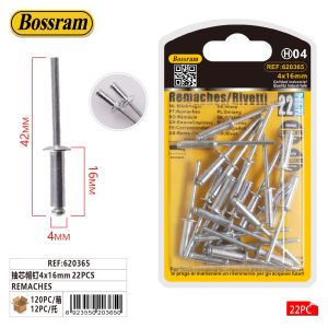 REMACHES 4 X 16 MM