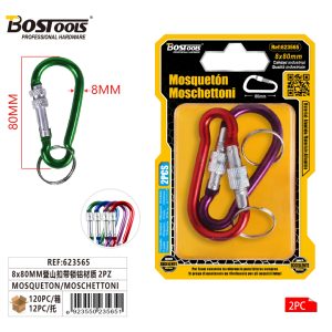 MOSQUETON 8 X 80 MM