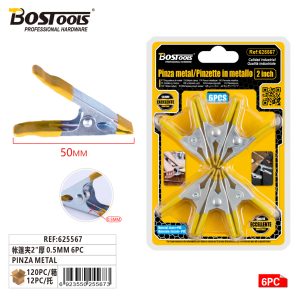 PINZA METAL 6 PIEZAS