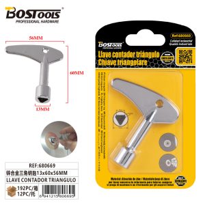 LLAVE CONTADOR TRIANGULO