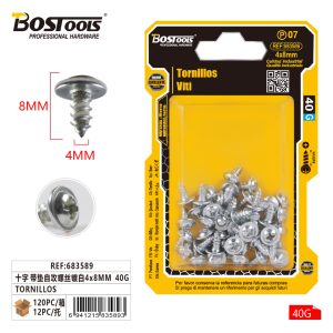 TORNILLOS 4 X 8 MM