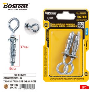 TACO METALICO DE EXPANSION 5 X 37 MM