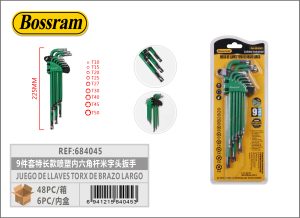 JUEGO DE LLAVES TORX DE BRAZO LARGO
