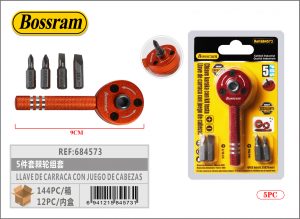LLAVE DE CARRACA CON JUEGO DE CABEZAS
