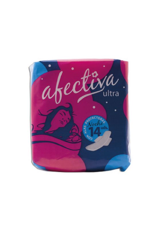 COMPRESA AFECTIVA ALAS NOCHE 14 UDS. (20)