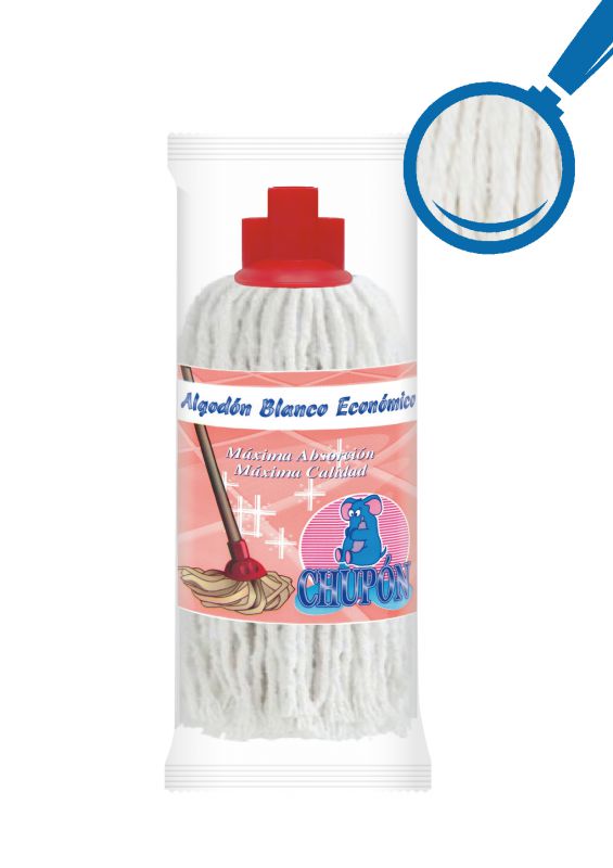FREGONA BLANCO ECONOMICO CHUPON 175 GRS