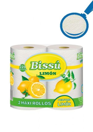 PAPEL COCINA BISSU MAXI LIMON 2 ROLLOS