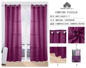 CORTINA VISILLO 140 X 260 CM