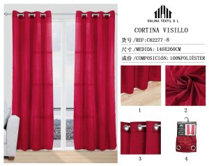CORTINA VISILLO 140 X 260 CM