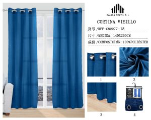 CORTINA VISILLO 140 X 260 CM