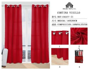 CORTINA VISILLO 140 X 260 CM