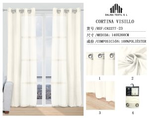 CORTINA VISILLO 140 X 260 CM