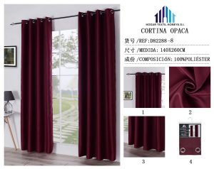 CORTINA OPACA 140 X 260 CM