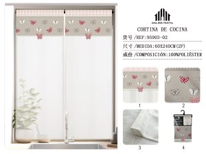 CORTINA DE COCINA 60 X 240 CM