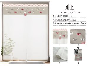 CORTINA DE COCINA 150 X 150 CM