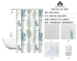 CORTINA DE BAÑO