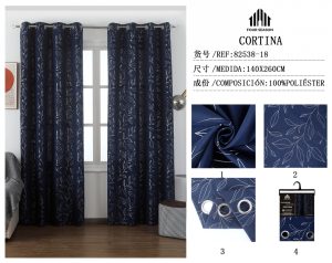 CORTINA 140 X 260 CM