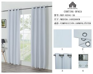 CORTINA OPACA 140 X 260 CM