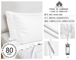 FUNDA DE ALMOHADA 80 CM
