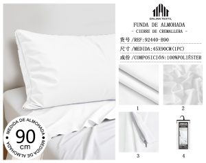 FUNDA DE ALMOHADA 90 CM
