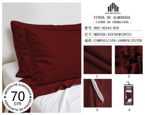 FUNDA DE ALMOHADA 70 CM
