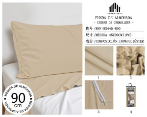 FUNDA DE ALMOHADA 90 CM