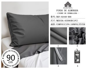 FUNDA DE ALMOHADA 90 CM
