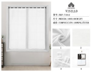 VISILLO 100 X 140 CM 2 PIEZAS