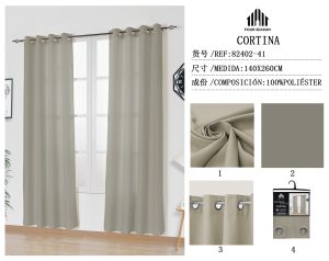 CORTINA 140 X 260 CM