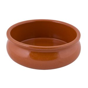 CAZUELA ABOMBADA DE CERAMICA 24 CM