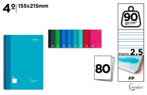 CUADERNO ESP T. PP 4º P2.5 80H 90G