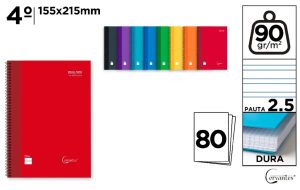 CUADERNO ESP. T. FORRADA 4º P2.5 80H 90G