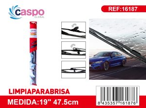 ESCOVA LIMPIA PARABRISA 19" 475 MM